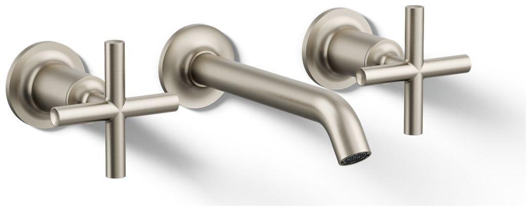 Purist 1.2 GPM Wall Mounted Widespread Bathroom Faucet