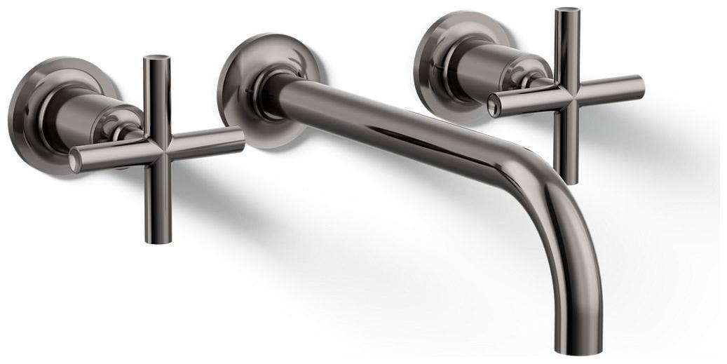 Purist 1.2 GPM Wall Mounted Widespread Bathroom Faucet