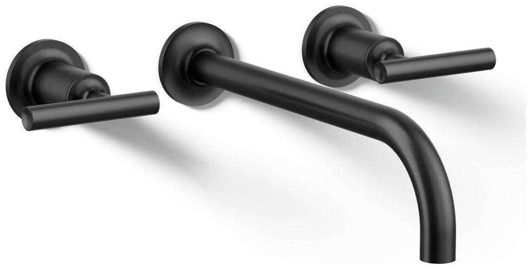 Purist 1.2 GPM Wall Mounted Widespread Bathroom Faucet