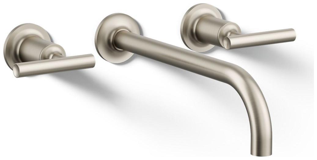 Purist 1.2 GPM Wall Mounted Widespread Bathroom Faucet