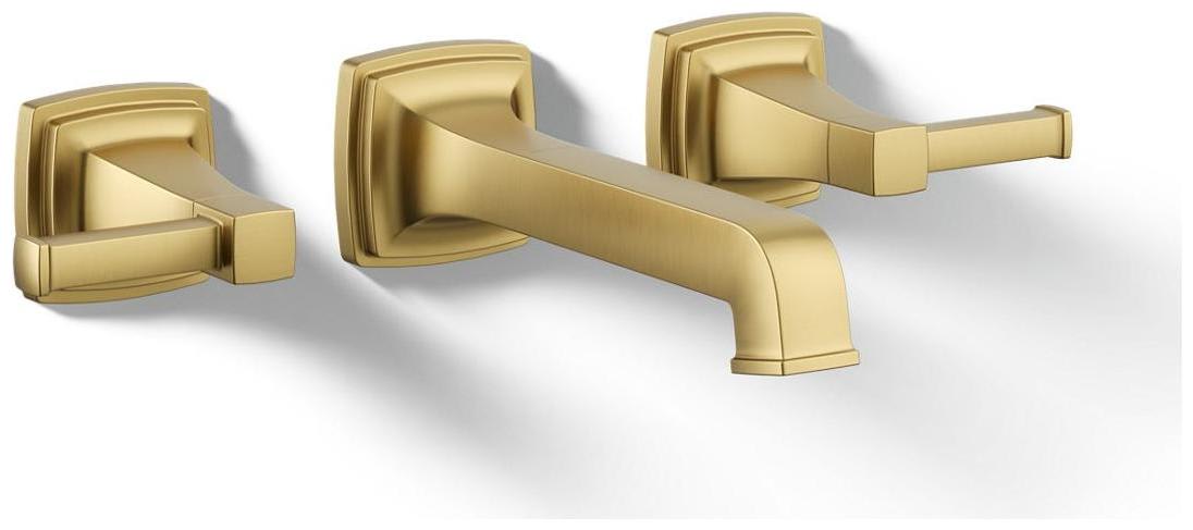 Riff 1.2 GPM Wall Mounted Widespread Bathroom Faucet
