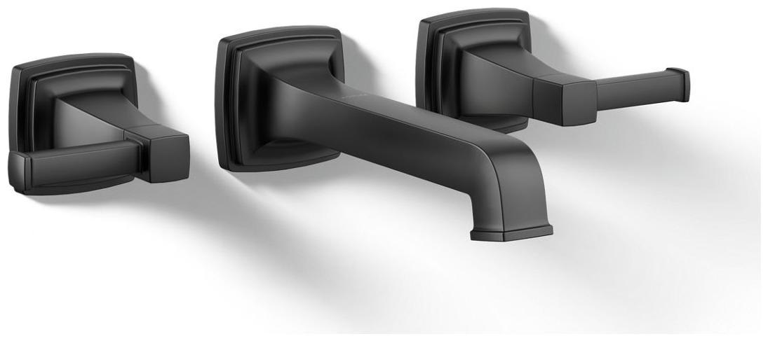 Riff 1.2 GPM Wall Mounted Widespread Bathroom Faucet
