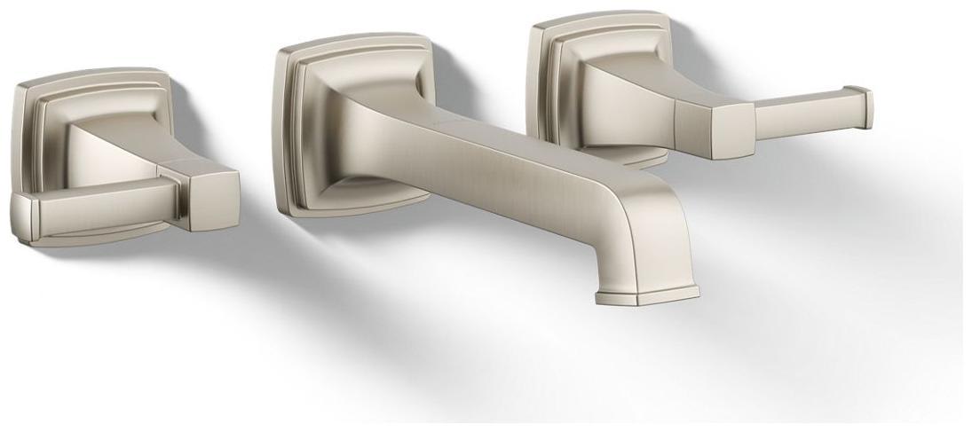 Riff 1.2 GPM Wall Mounted Widespread Bathroom Faucet