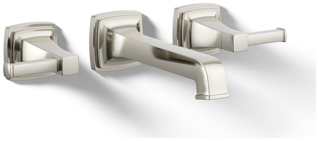 Riff 1.2 GPM Wall Mounted Widespread Bathroom Faucet