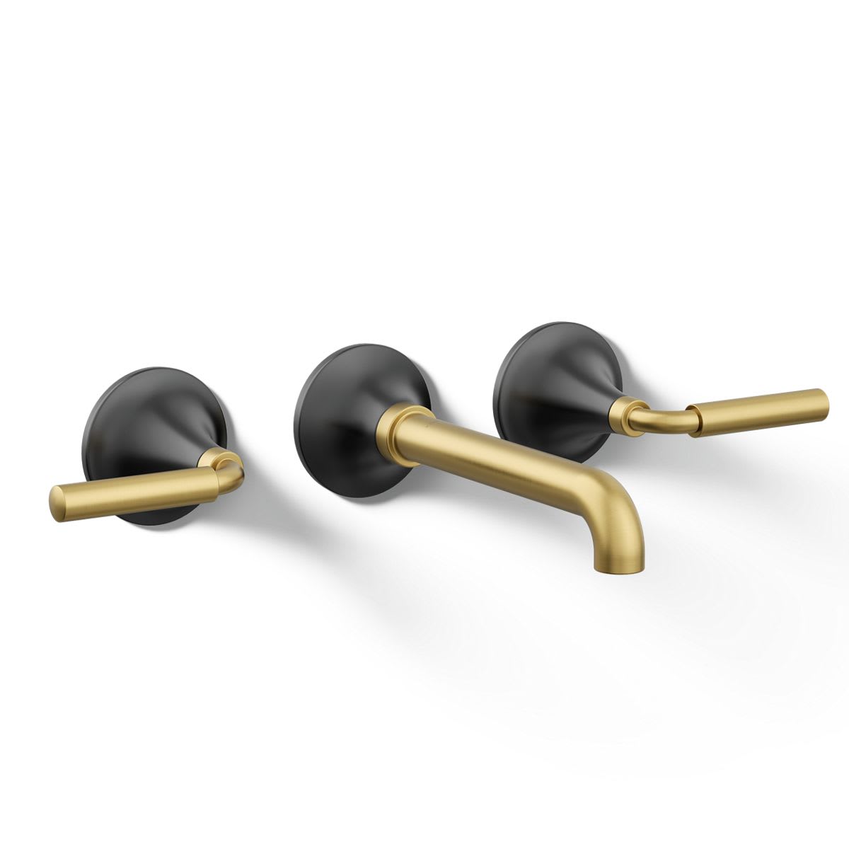 Tone 1.2 GPM Wall Mounted Widespread Bathroom Faucet