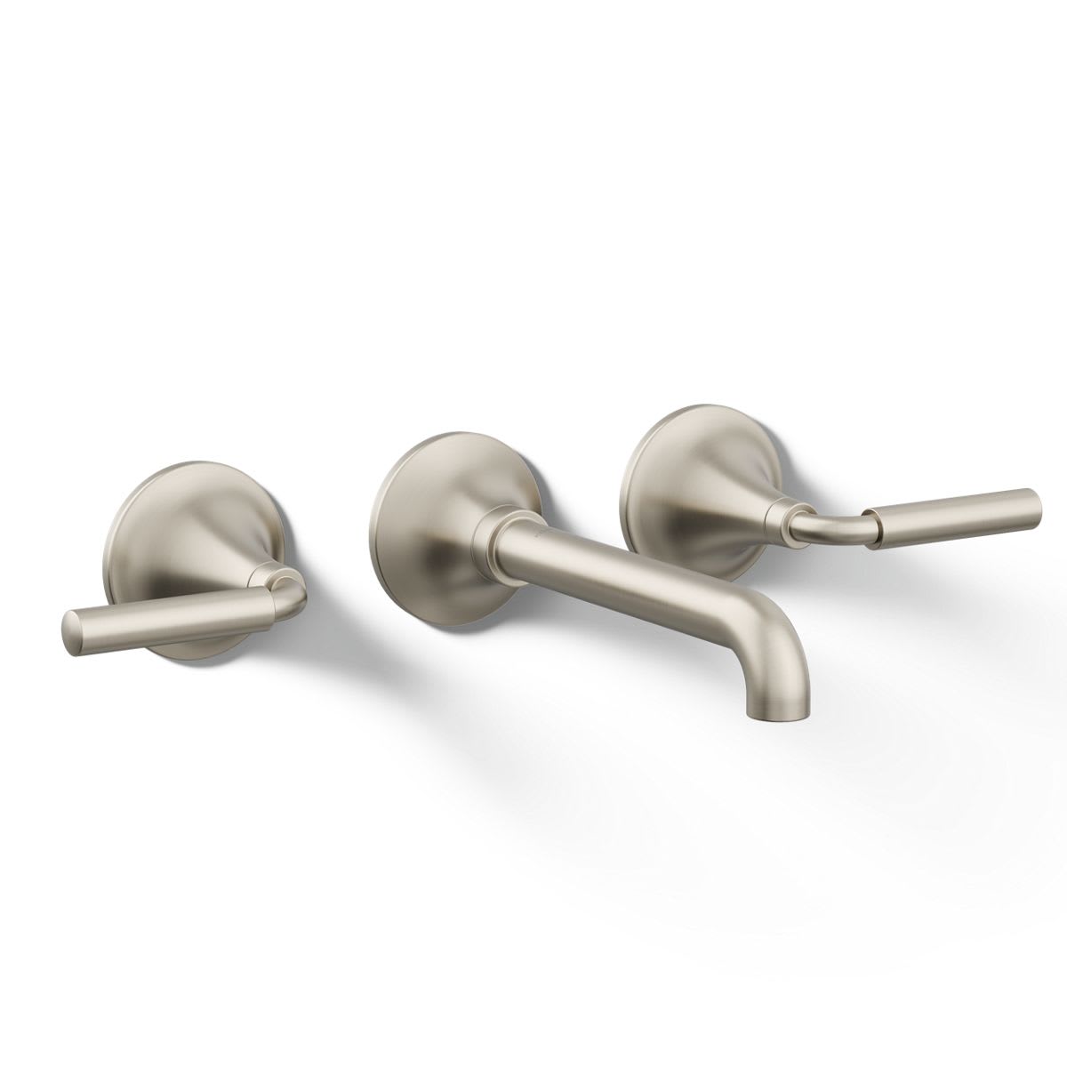 Tone 1.2 GPM Wall Mounted Widespread Bathroom Faucet