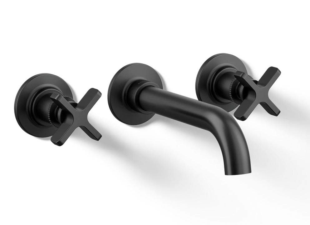Castia by Studio McGee 1.2 GPM Wall Mounted Widespread Bathroom Faucet