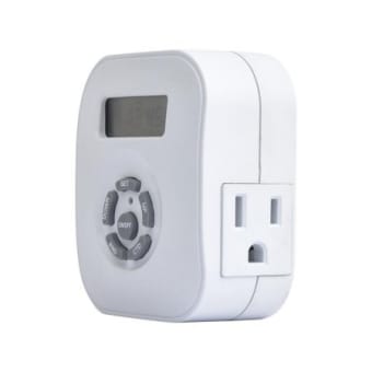 Jonathan Y Smart Plug WiFi Remote App Control for Lights Appliances (Pack of 2)