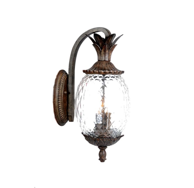 Pineapple outdoor shop light fixture