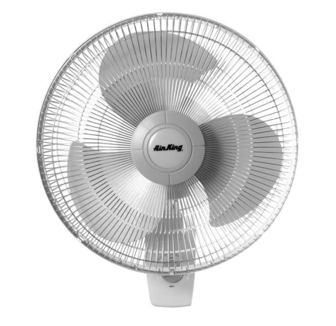 Details about   Air King 18" Blade 3-Speed 1/20 HP Quiet Oscillating Wall-Mount Fan For Parts 