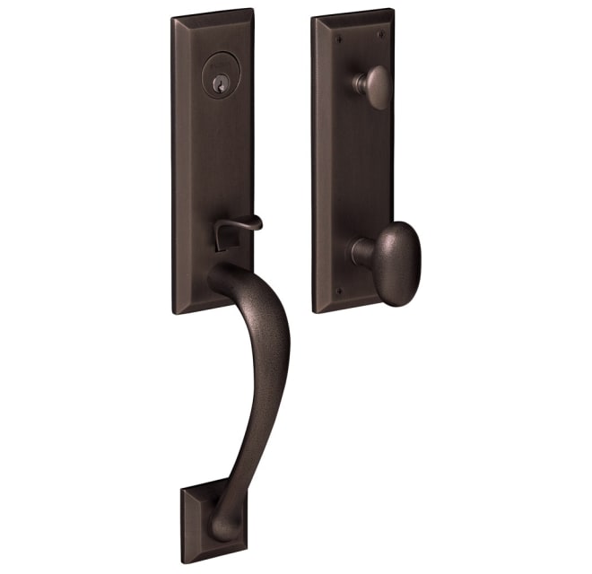 Baldwin door on sale handle set