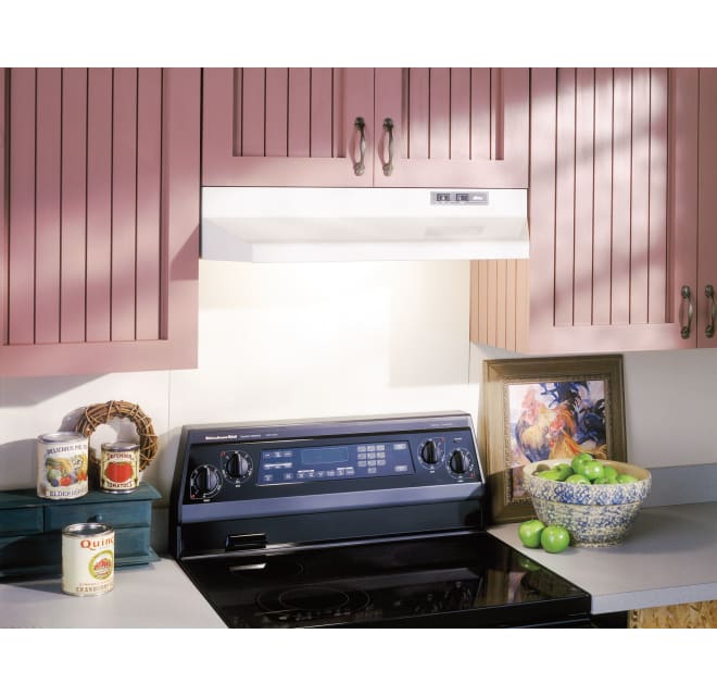 Broan 4136 Broan 4136 36 Wide Steel Non Ducted Under Cabinet Range Hood with Charcoal Filt - Stainless Steel