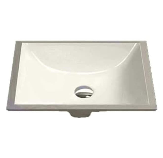 Build Essentials Dls1813bis 18, Rectangular Undermount Bathroom Sink Sizes