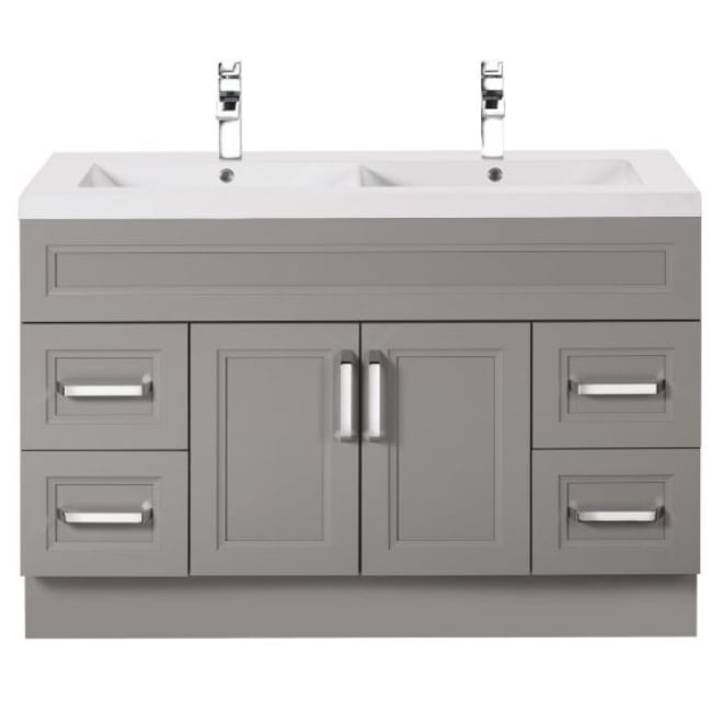 Cutler Kitchen And Bath Urbdb48dbt, 48 Double Sink Vanity