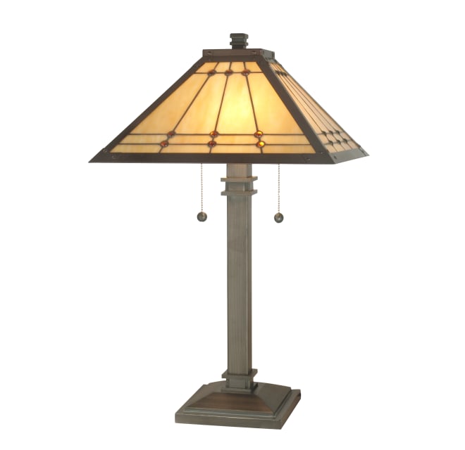 Dale Tiffany Tt70734 Jeweled Mission Table Lamp Build Com