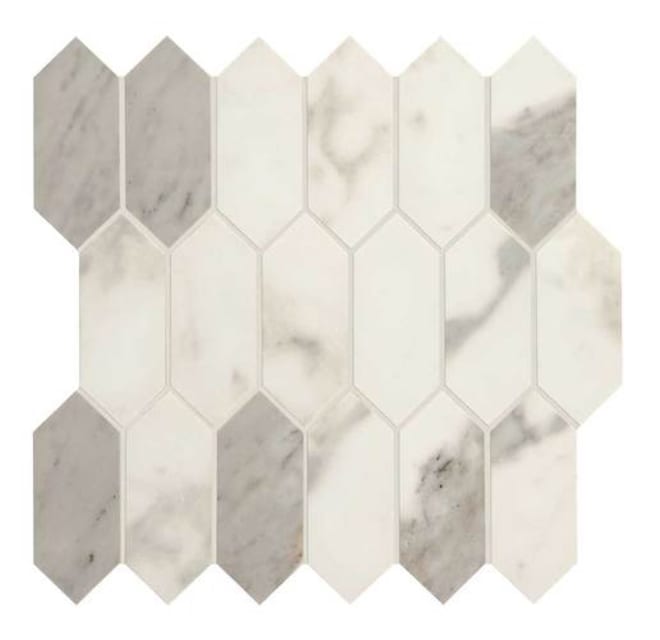 Daltile Ma8725hexmsmt1p Marble Attache 12 X Build Com