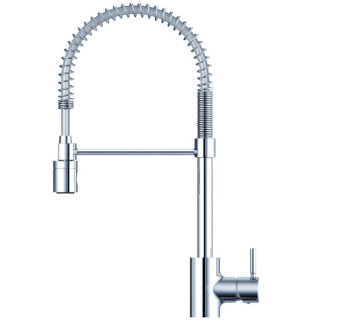 Danze Dh451188 Foodie 1 75 Gpm Pre Rinse Pull Build Com
