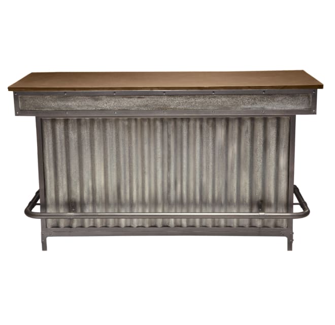 Delacora P006153 Stonehill 72 W Rustic, How To Build Corrugated Metal Bar