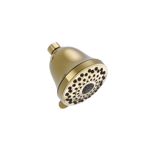 Delta Faucet 5-Spray Touch-Clean Shower Head Polished Brass 75555Pb 