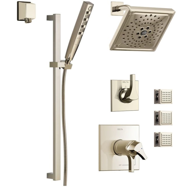 Delta Dss Zura 17t03 Pn Zura Thermostatic Shower Build Com