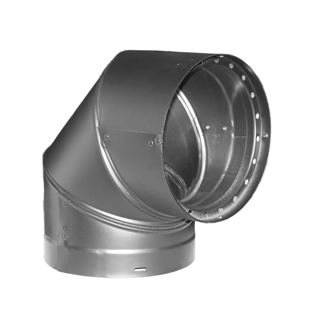 DuraVent 6 in. x 17 in. Triple-Wall Chimney Pipe Up Through the