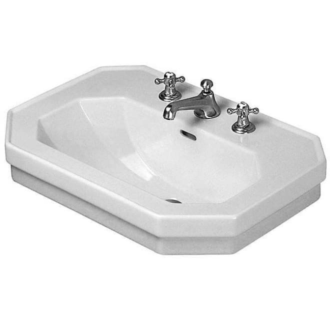Duravit 0438600087 1930 Series 23 5 8 Specialty Build Com - Duravit Wall Mount Bathroom Sink