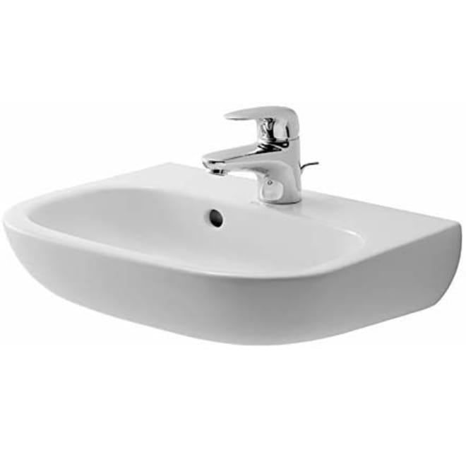 Duravit 07054500002 D Code 17 3 4 Specialty Build Com - Duravit Wall Mount Bathroom Sink