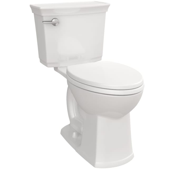 DXV Wyatt 1.28 GPF Elongated Two Piece Toilet in Canvas White