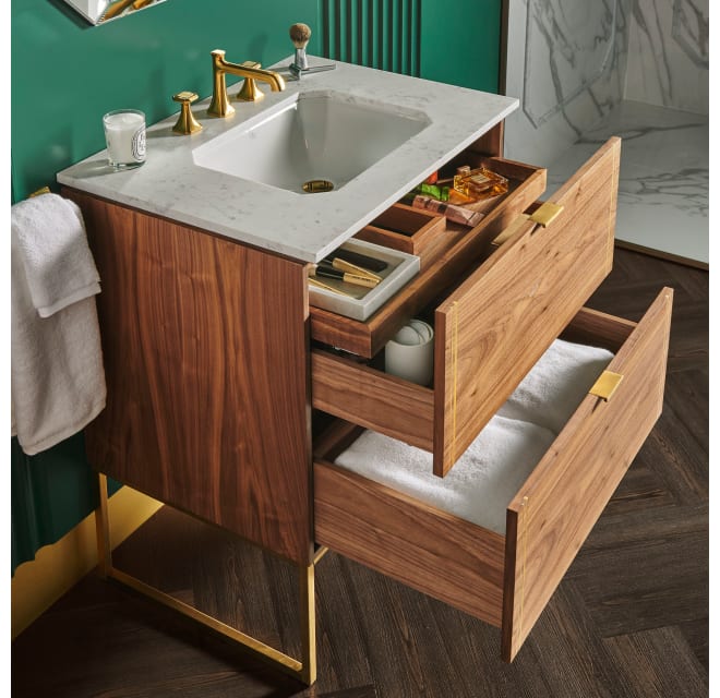 Dxv Belshire Vanity 1 427 30, 30 Bathroom Vanity With Sink And Faucet