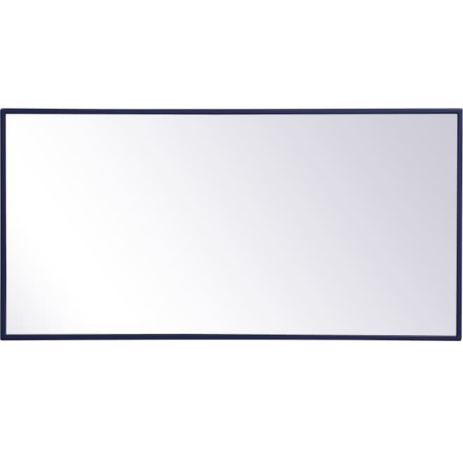 Elegant Lighting Mr41836bl Eternity 18, 18 X 36 Framed Mirror