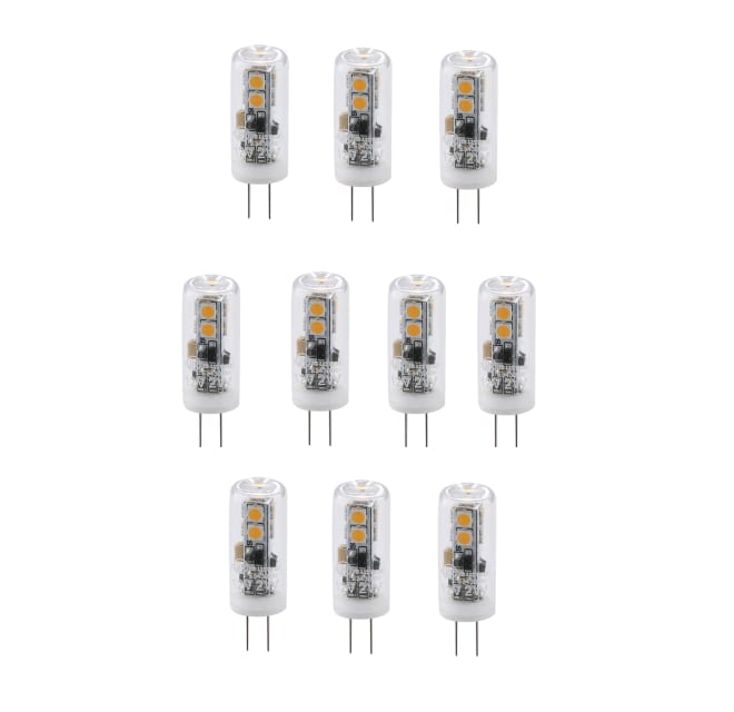 Zilver Azië Sjah Elegant Lighting G4-2-30-10PK 2 Watt Dimmable G4 LED Bulb | Build.com