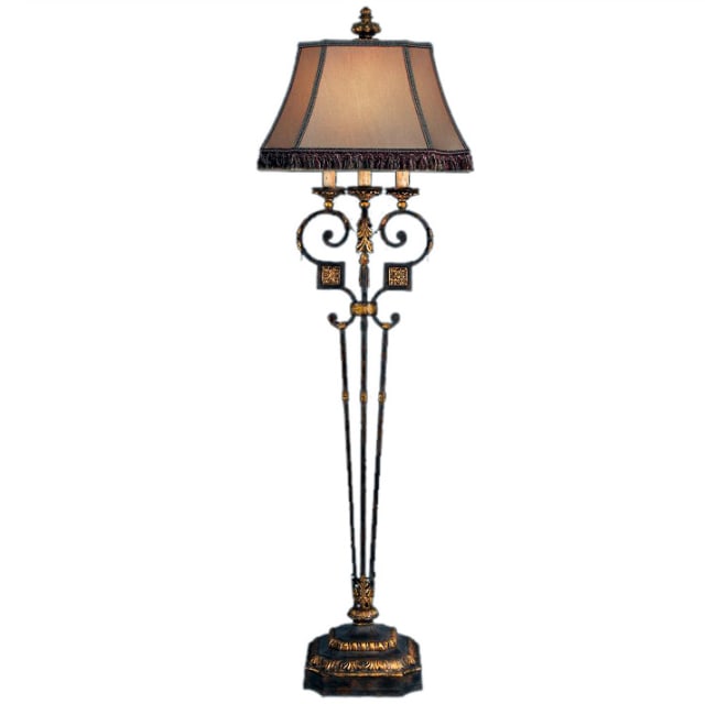 Fine Art Lamps 230920st Castile Single, 3 Way Light Switch Floor Lamp