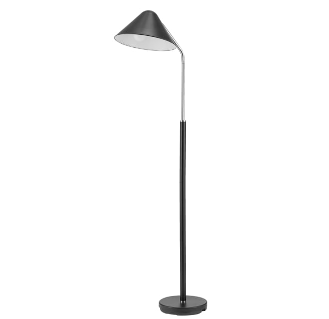 Globe Electric 67606 Hayes 63 Tall Arc, Globe Electric Torchiere Led Floor Lamp In Black