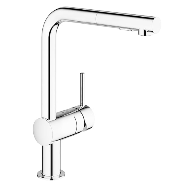 Lieve Dialoog knal Grohe 30300000 Minta Pull-Out Spray Kitchen Faucet | Build.com