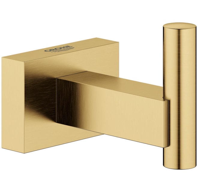 Grohe 40511GN1 Essentials Cube Robe Hook with StarLight Build
