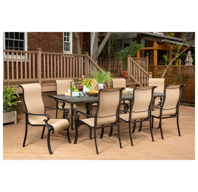 Hanover brigantine cheap patio set