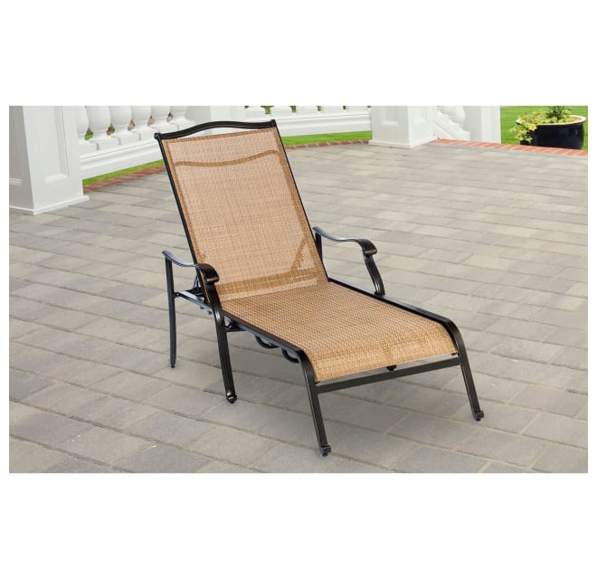 Hanover MONCHS Monaco 83 Inch Long Aluminum Framed Outdoor Build