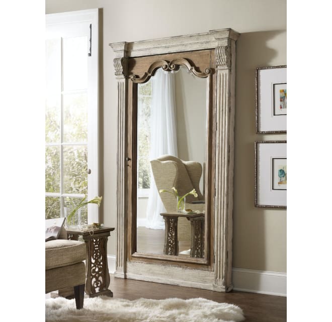 Furniture 5351 50003 Clet, Oversized Leaning Wall Mirror
