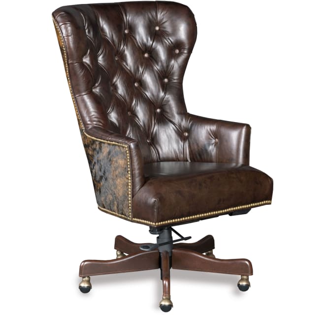 Cowhide executive 2024 office chair