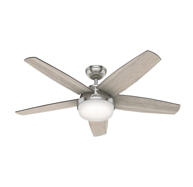 Hunter 59601 Avia Ii 52 5 Blade Led Ceiling Fan Build Com