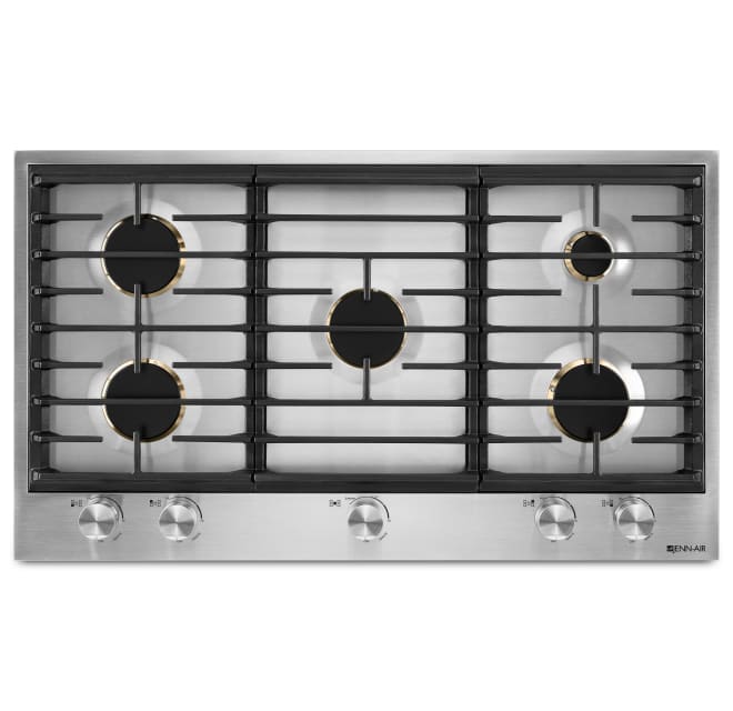 Jenn Air 36 Inch Gas Cooktop With Downdraft Jds1750fs Jennair Euro