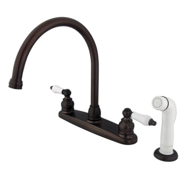 Kingston Brass KB725 Vintage Centerset Gooseneck | Build.com
