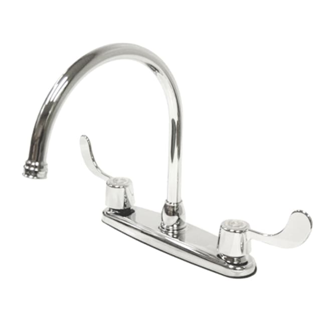 Kingston Brass KB781 Vista Centerset Gooseneck | Build.com