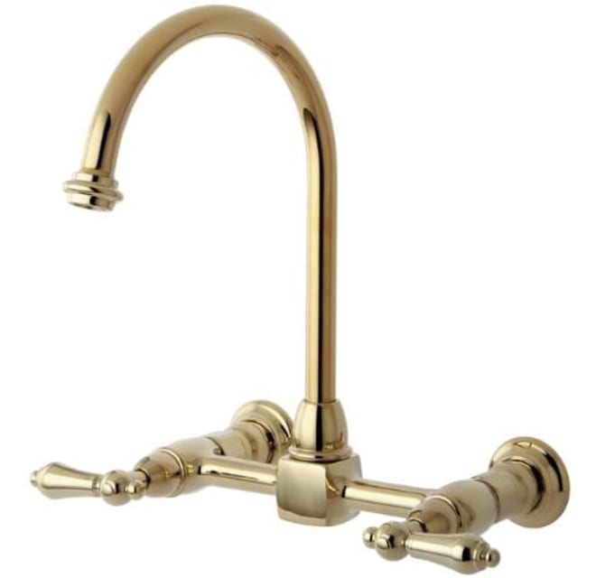 Kingston Brass Ks1292al Heritage Wall Mounted Build Com