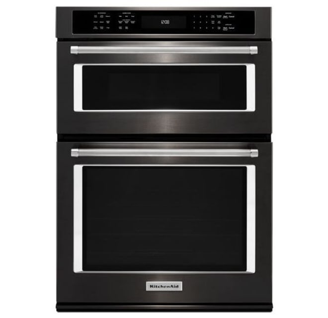 Kitchenaid Koce507ebs 27 Inch Wide 4 3 Cu Ft Build Com - 27 In Wall Oven Microwave Combo