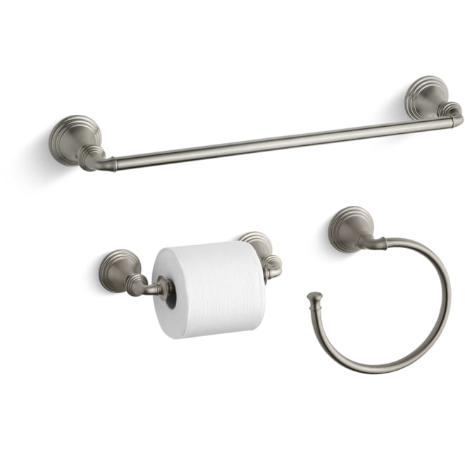 Kohler Devonshire Good Accessory Pack 2-BN 18 Towel Bar