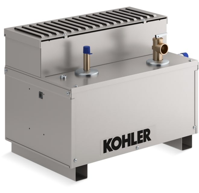 Kohler K-5525-NA N/A Invigoration 5kW Residential Steam Generator with  Fast-Response, Constant Steam and Power Clean 