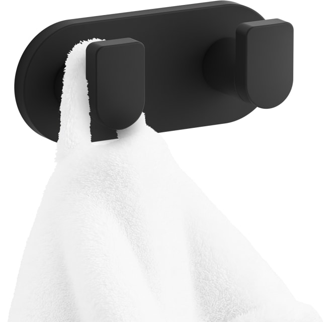 Kohler K 73146 BL Composed Double Robe Hook Rack Build
