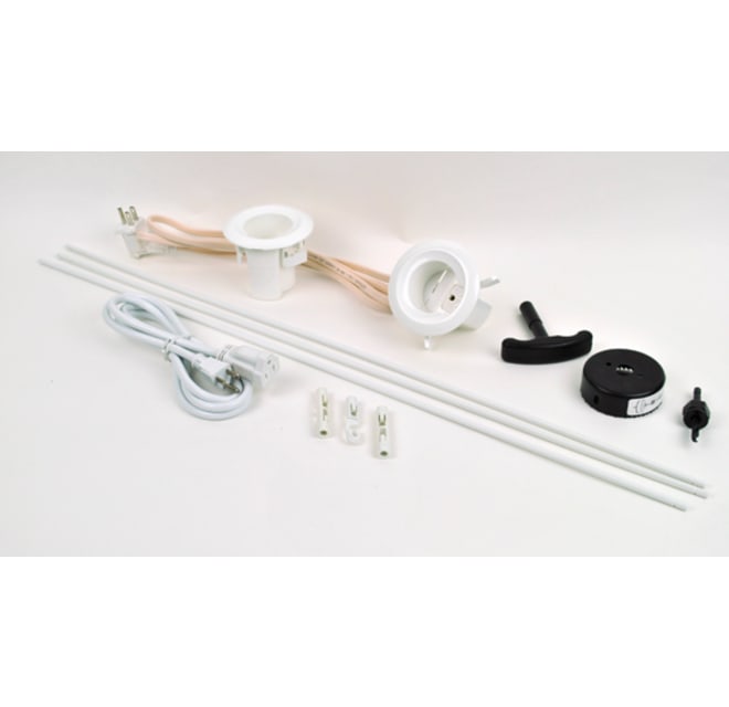 Legrand Wiremold Home Entertainment Cord Cover Kit White 