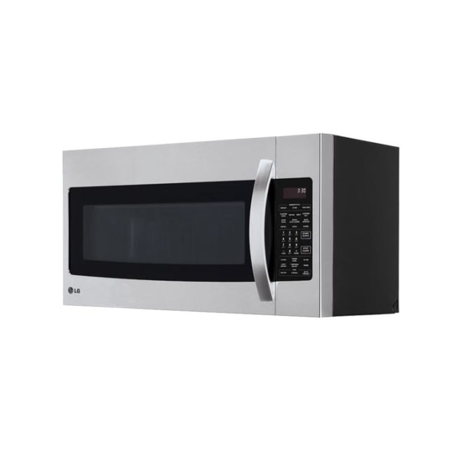 LG - 1.7 Cu. ft. Over-the-range Microwave - Stainless Steel